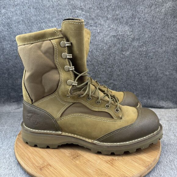 Bates USMC Combat Boots Mens Size 10.5 R Military Leather Vibram Sole E29502F - Picture 1 of 11